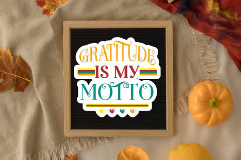 Thanksgiving Sticker Bundle SVG Designangry 