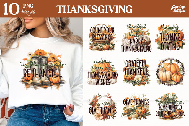 Thanksgiving Sublimation Bundle Sublimation Carla C Designs 