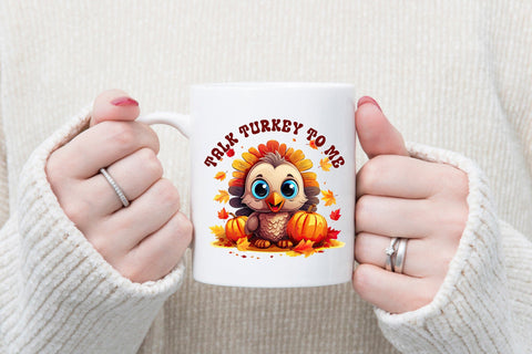 Thanksgiving Sublimation Design | Talk Turkey to Me Sublimation CraftLabSVG 
