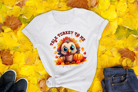 Thanksgiving Sublimation Design | Talk Turkey to Me Sublimation CraftLabSVG 
