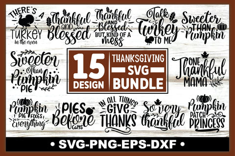 Thanksgiving SVG Bundle SVG Ariyan 