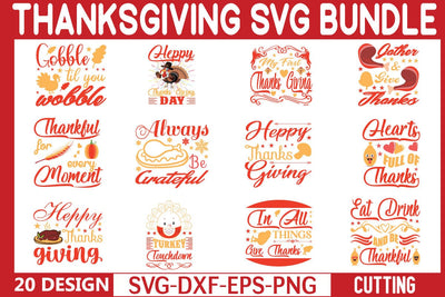 Thanksgiving SVG Bundle SVG BB Type Studios 