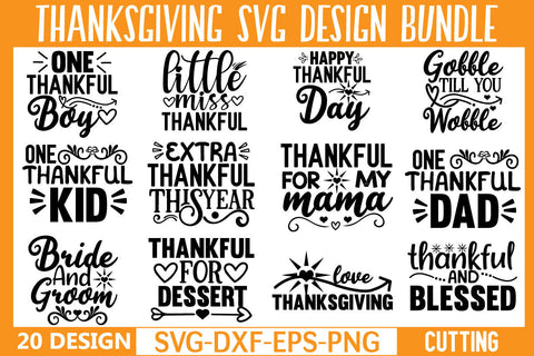 Thanksgiving SVG Bundle SVG md faruk hossain 