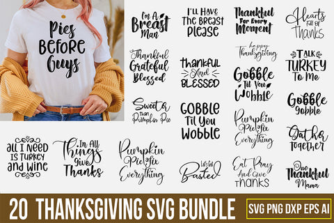 Thanksgiving SVG Bundle SVG nirmal108roy 