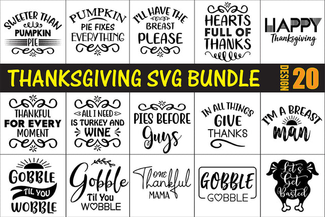 Thanksgiving SVG Bundle SVG orpitasn 
