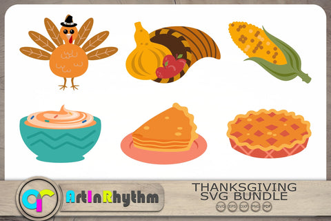 Thanksgiving Svg Bundle, Thanksgiving Svg, Pumpkin Svg, Turkey Svg, Fall Leaves Svg SVG Artinrhythm shop 