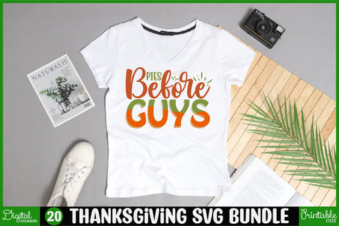 Thanksgiving SVG Designs Bundles, No Lucks Given SVG, Funny, Kids, T-shirt, Png, Svg Files For Cricut, Silhouette, Sublimation Designs SVG SH_Tee store 