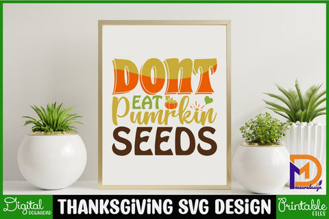 Thanksgiving SVG Designs, No Lucks Given SVG, Funny, Kids, T-shirt, Png, Svg Files For Cricut, Silhouette, Sublimation Designs SVG SH_Tee store 