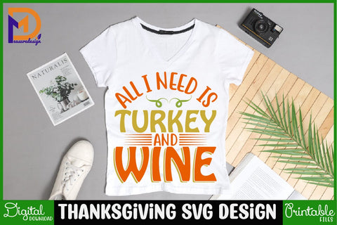 Thanksgiving SVG Designs, No Lucks Given SVG, Funny, Kids, T-shirt, Png, Svg Files For Cricut, Silhouette, Sublimation Designs SVG SH_Tee store 