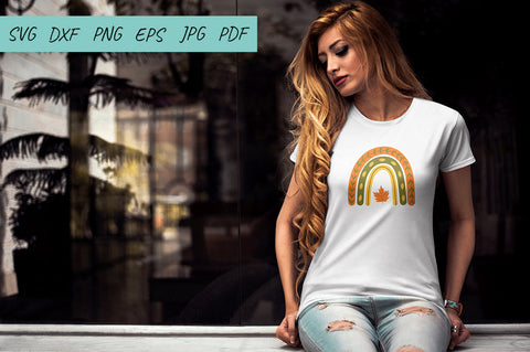 Thanksgiving SVG, Fall SVG, Fall Rainbow, Pumpkin Rainbow SVG Irina Ostapenko 