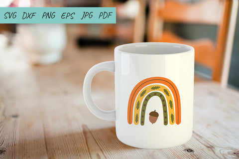 Thanksgiving SVG, Fall SVG, Fall Rainbow, Pumpkin Rainbow SVG Irina Ostapenko 