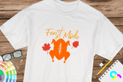 Thanksgiving svg, Feast mode SVG Artinrhythm shop 
