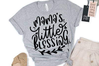 Thanksgiving SVG Mama's Little Blessing SVG dapiyupi store 