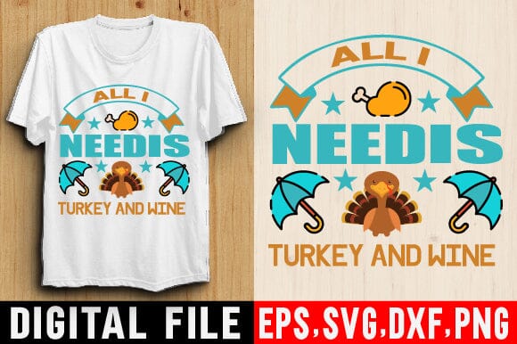 Thanksgiving SVG, No Lucks Given SVG, Funny, Kids, T-shirt, Png, Svg Files For Cricut, Silhouette, Sublimation Designs SVG SH_Tee store 