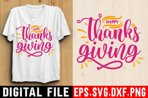 Thanksgiving SVG, No Lucks Given SVG, Funny, Kids, T-shirt, Png, Svg Files For Cricut, Silhouette, Sublimation Designs SVG SH_Tee store 