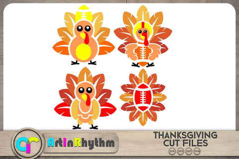 Thanksgiving turkey SVG bundle SVG Artinrhythm shop 