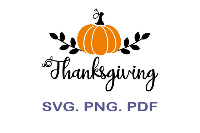 Thanksgiving Turkey SVG, Pumpkin SVG, Happy Thanksgiving svg, Give Thanks Svg, Thanksgiving Svg, Fall Svg, Cut Files for Cricut SVG MagicDesignUS 