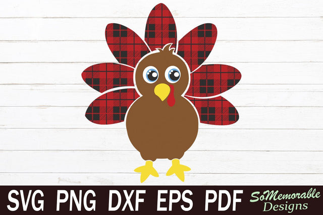 Thanksgiving Turkey SVG SoMemorableDesigns 