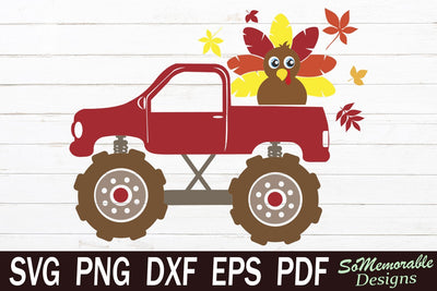 Thanksgiving Turkey SVG SoMemorableDesigns 