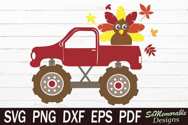 Thanksgiving Turkey SVG SoMemorableDesigns 