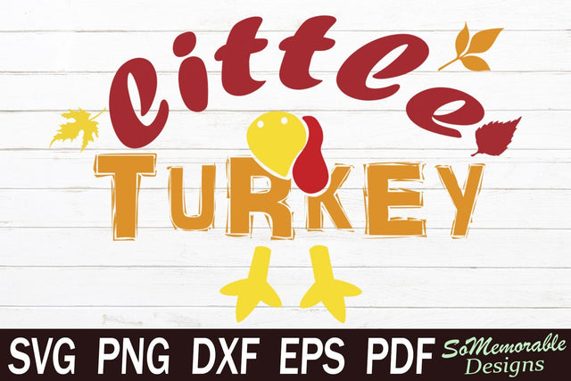 Thanksgiving Turkey SVG SoMemorableDesigns 