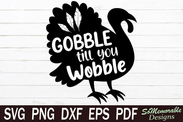 Thanksgiving Turkey SVG SoMemorableDesigns 