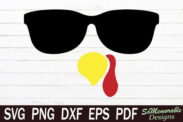 Thanksgiving Turkey SVG SoMemorableDesigns 