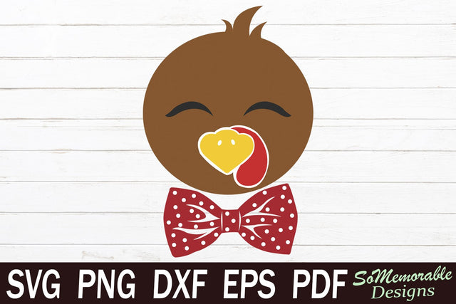 Thanksgiving Turkey SVG SoMemorableDesigns 