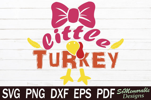 Thanksgiving Turkey SVG SoMemorableDesigns 