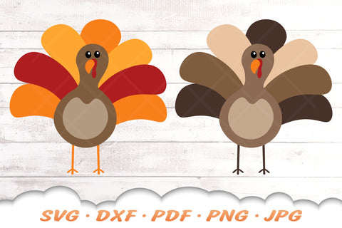 Thanksgiving Turkey SVG SVG Cloud9Design 