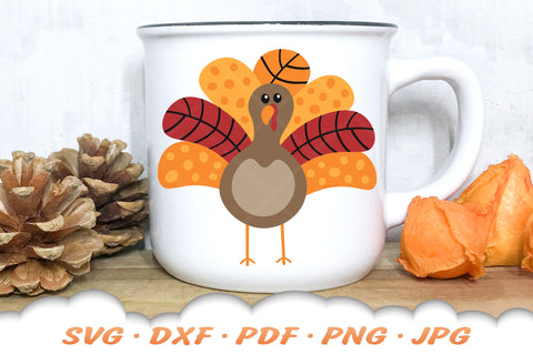 Thanksgiving Turkey SVG SVG Cloud9Design 
