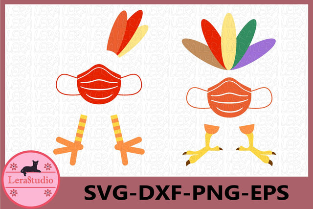 Thanksgiving Turkey Svg SVG Lerastudio 