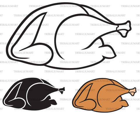 Thanksgiving Turkey SVG TribaliumArtSF 
