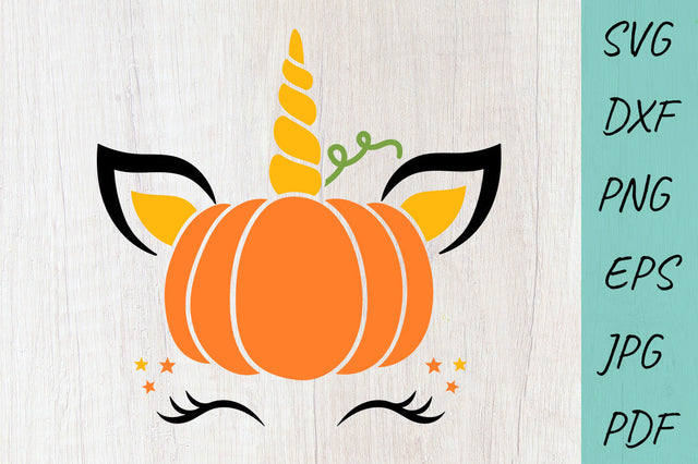Thanksgiving, Unicorn Halloween SVG, Pumpkin SVG, Fall SVG SVG Irina Ostapenko 