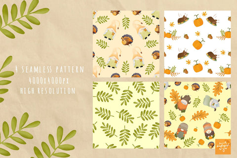 Thanksgiving Watercolor Sublimation Bundle Sublimation dapiyupi store 