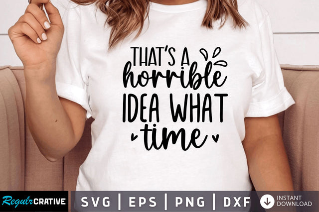 Thats a horrible idea what time SVG SVG Regulrcrative 