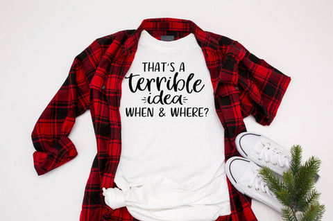 That's a Terrible Idea, When and Where SVG Simply Cutz 