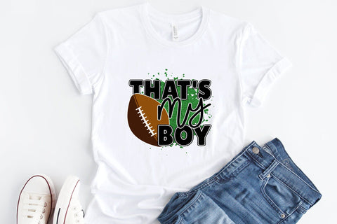 That's My Boy, Football Sublimation Design Sublimation CraftLabSVG 
