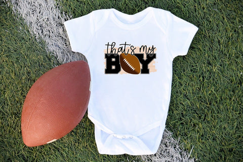 That's My Boy - Football Sublimation Design Sublimation CraftLabSVG 