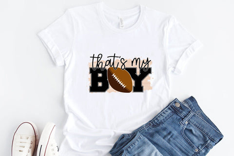 That's My Boy - Football Sublimation Design Sublimation CraftLabSVG 