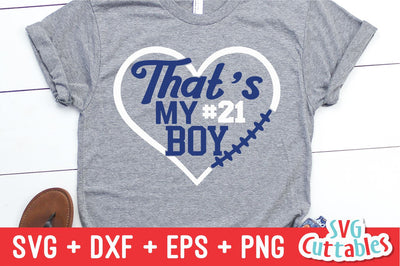 That's My Boy Football Svg Cuttables 