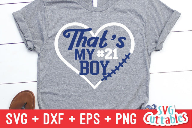 That's My Boy Football Svg Cuttables 