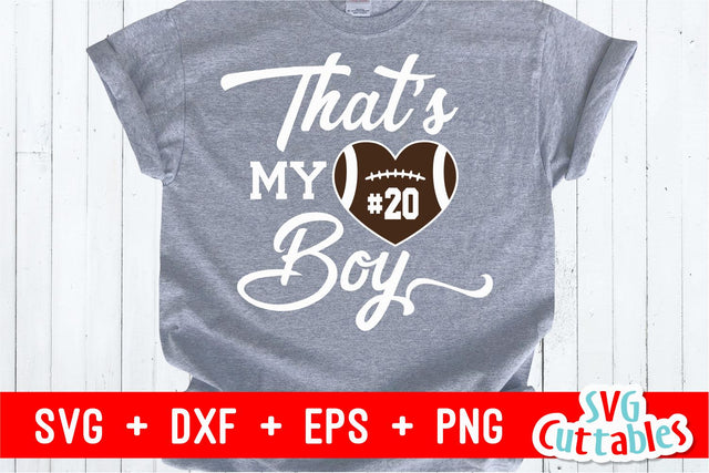 That's My Boy Football SVG Svg Cuttables 