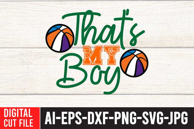 That's My Boy SVG Cut File SVG BlackCatsMedia 
