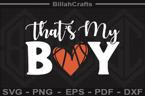 That's My Boy SVG File SVG BillahCrafts 