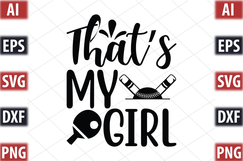 That's My Girl SVG SVGista 