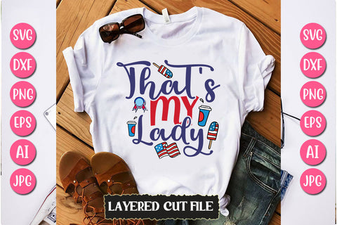 That's My Lady SVG Cut File SVG Newmockups 
