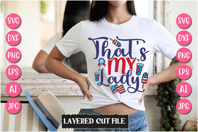 That's My Lady SVG Cut File SVG Newmockups 