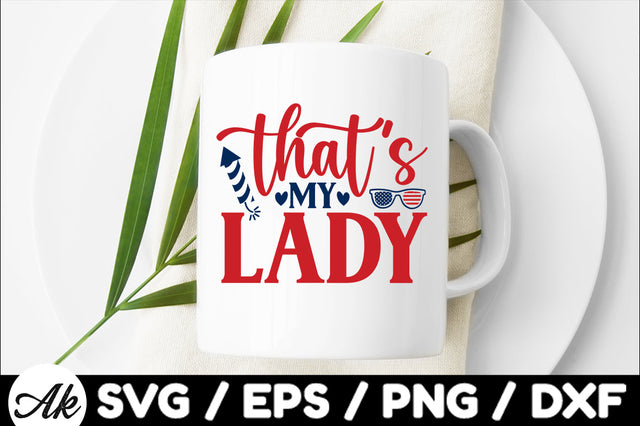 That's my lady svg SVG akazaddesign 