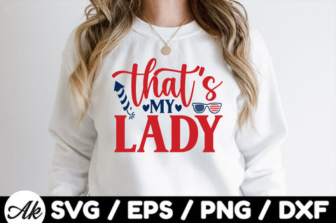 That's my lady svg SVG akazaddesign 